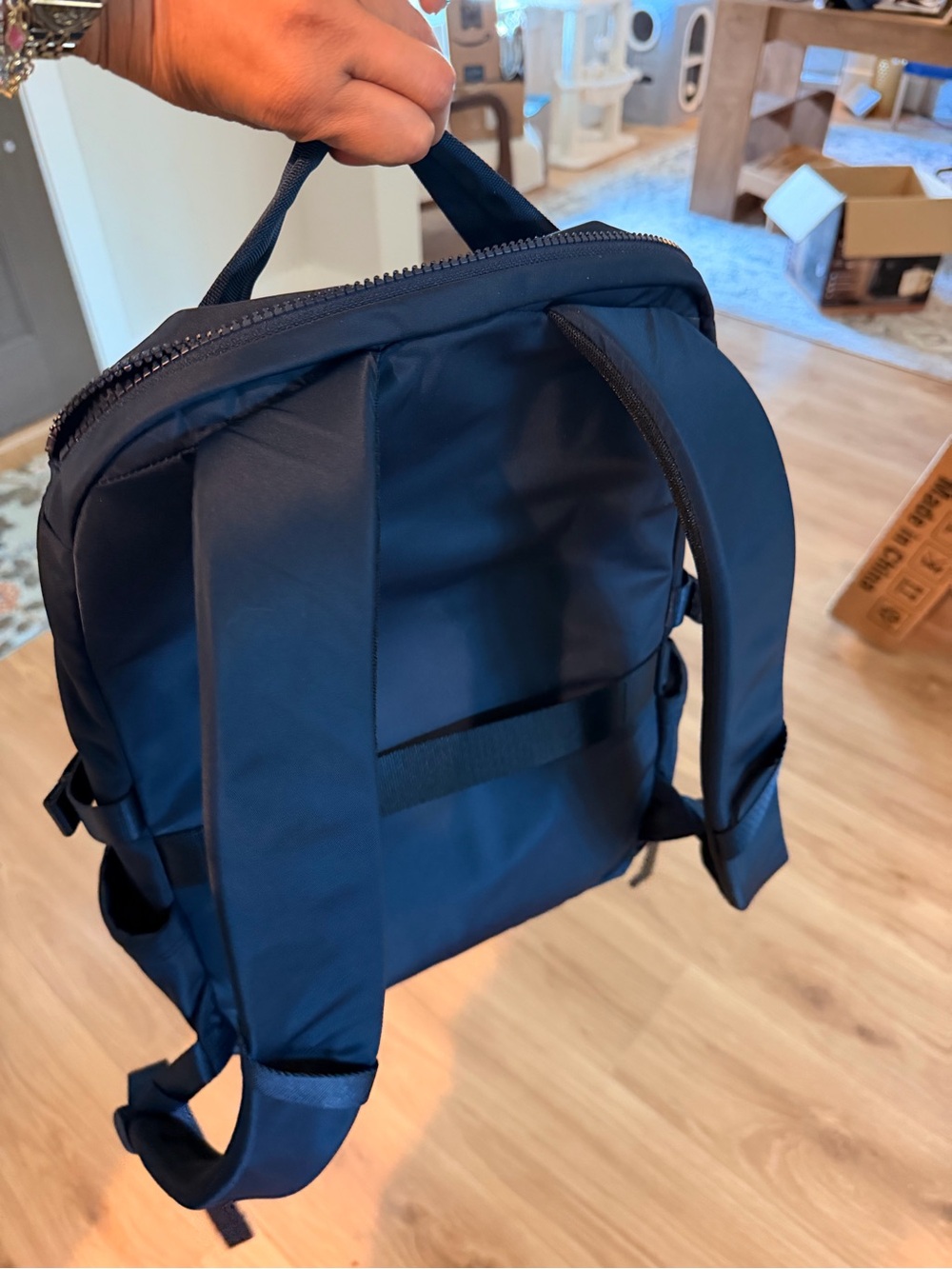 lululemon athletica Navy Compact Everyday Backpack - Picture 3 of 5